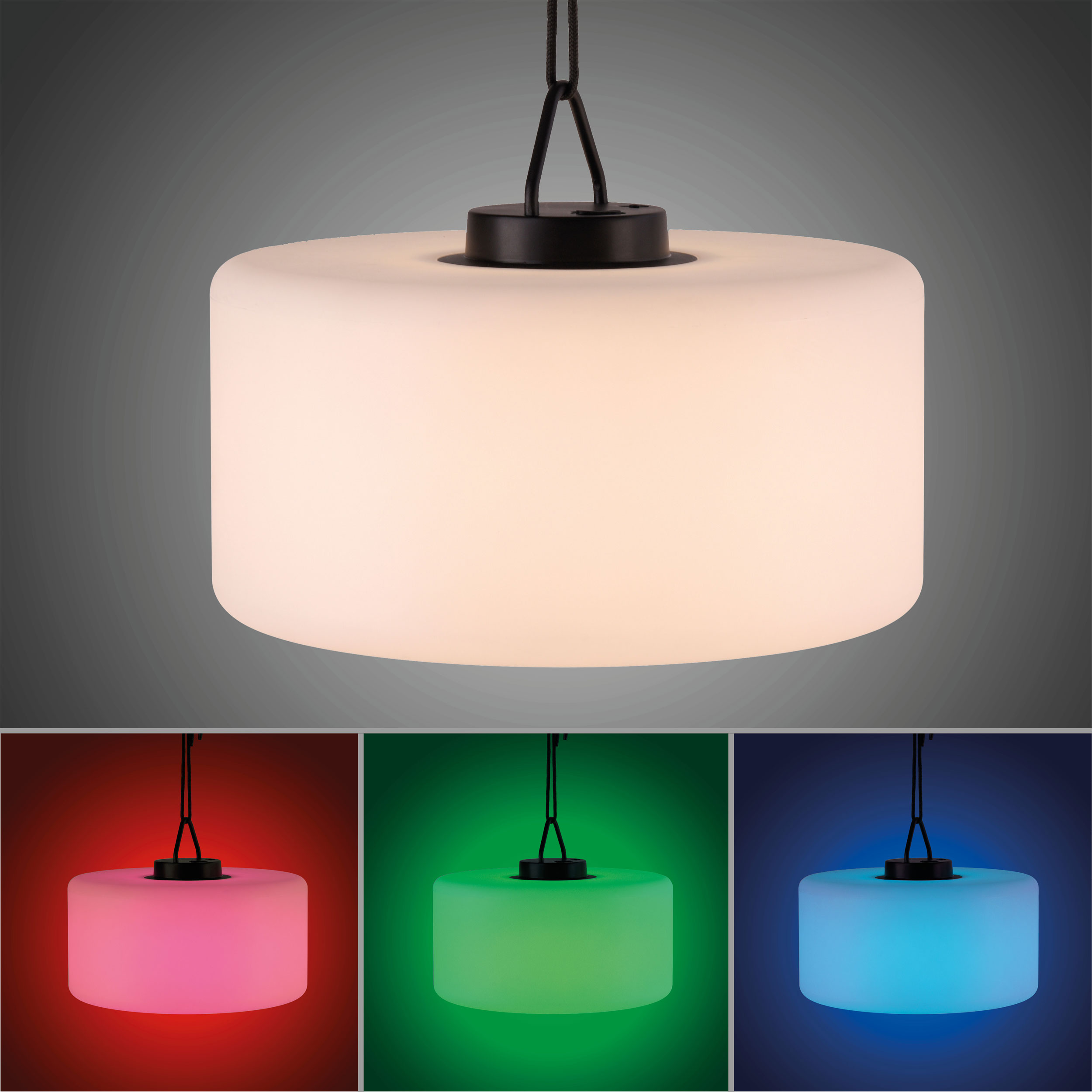 JUST LIGHT.LED-Akku-Pendelleuchte 1flg