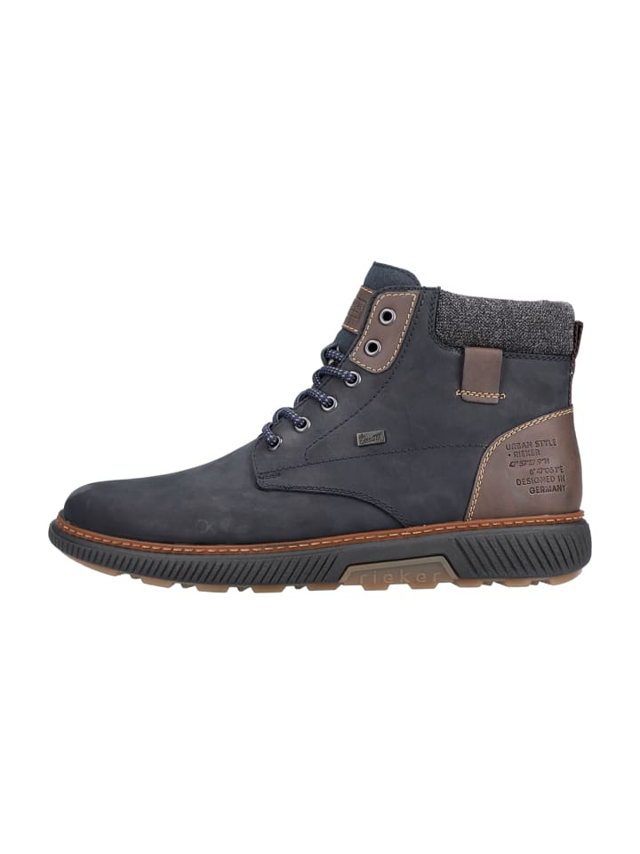 rieker Schnürboots in Blau günstig kaufen