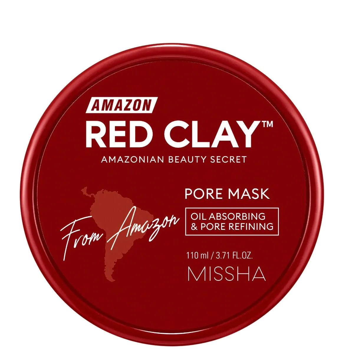 Missha Amazon maska za lice od crvene gline