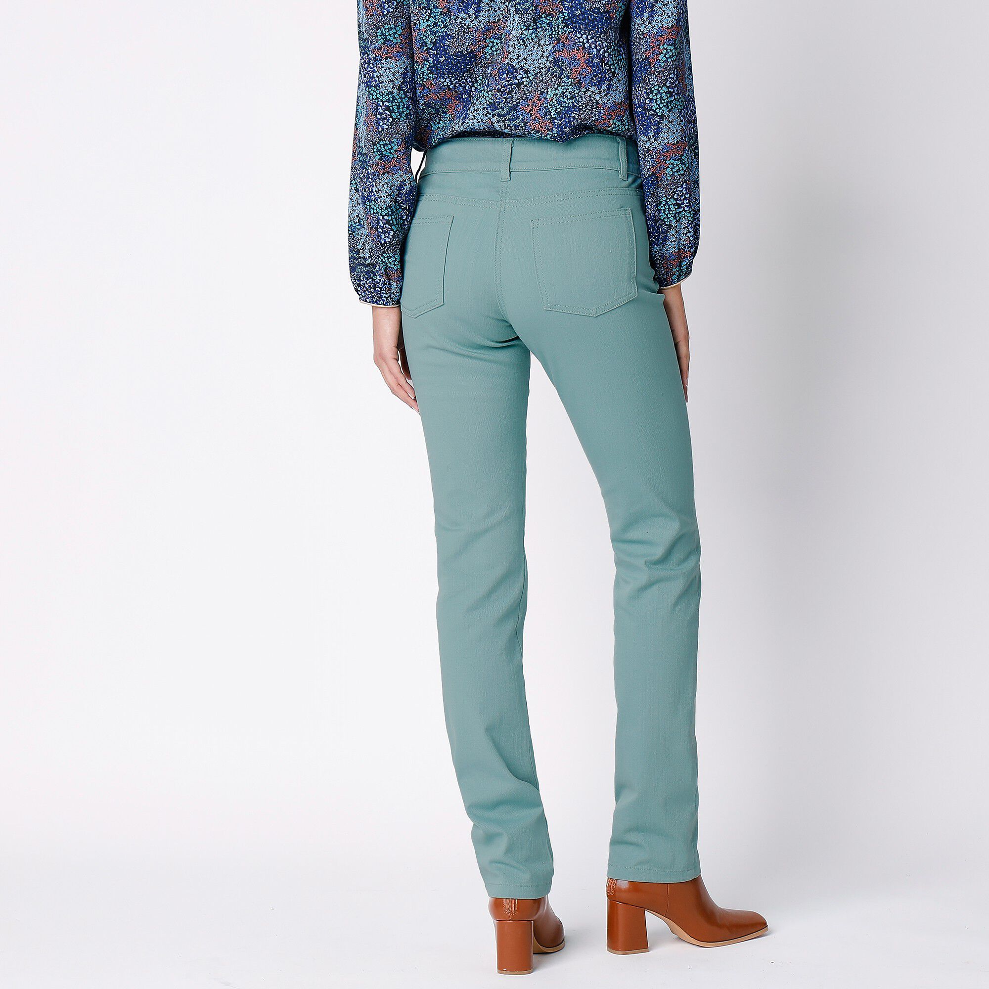 Pantalon droit gainant