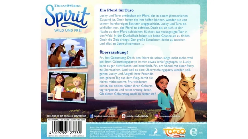 (3)Original Hörspiel z.TV-Serie-Ein Pferd Für Turo