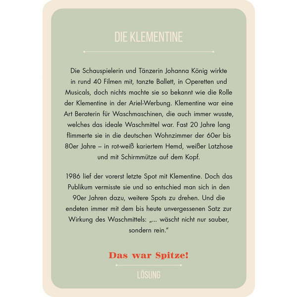 DAS WAR SPITZE! - Reisespiel