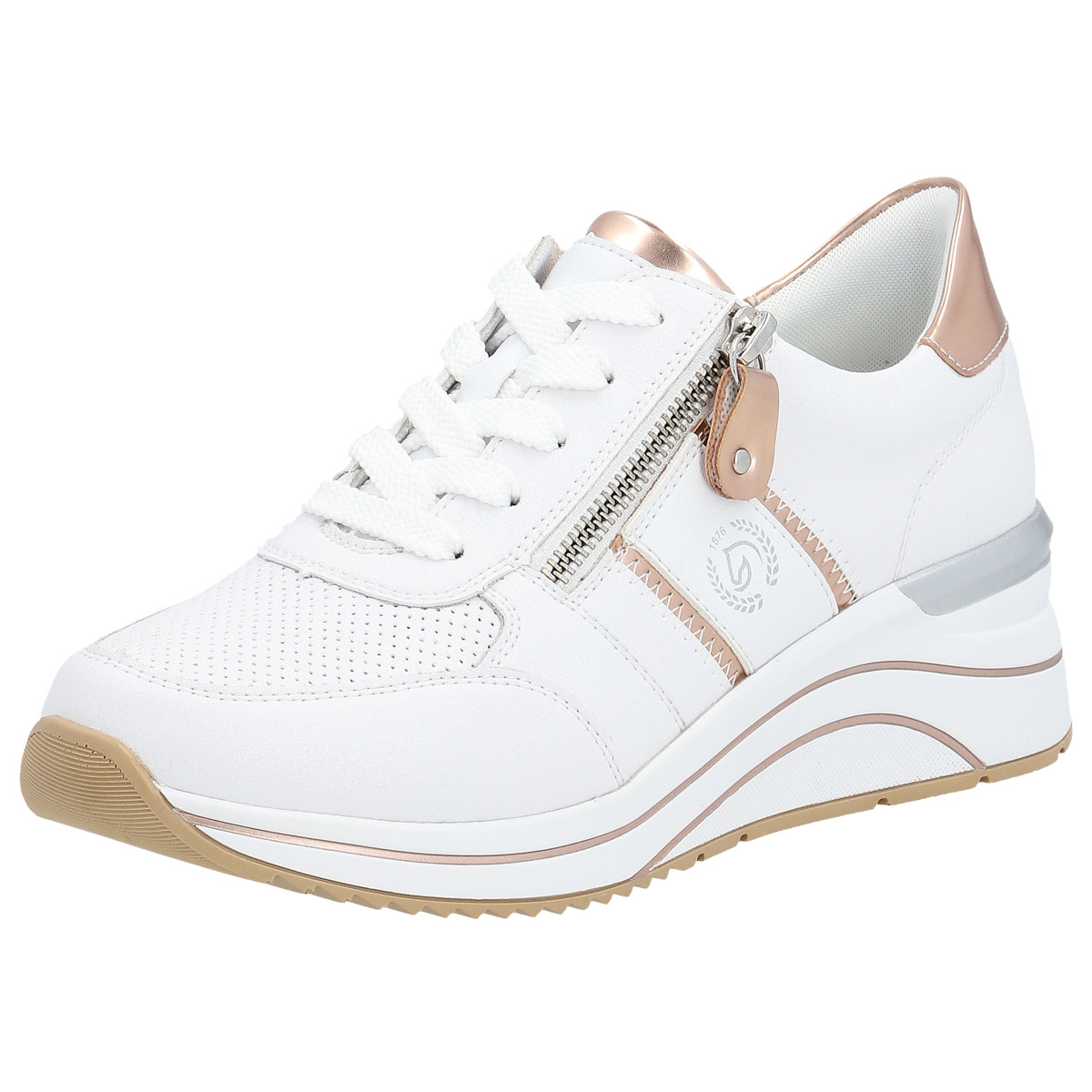 Remonte D0T04 Sneaker Low weiss