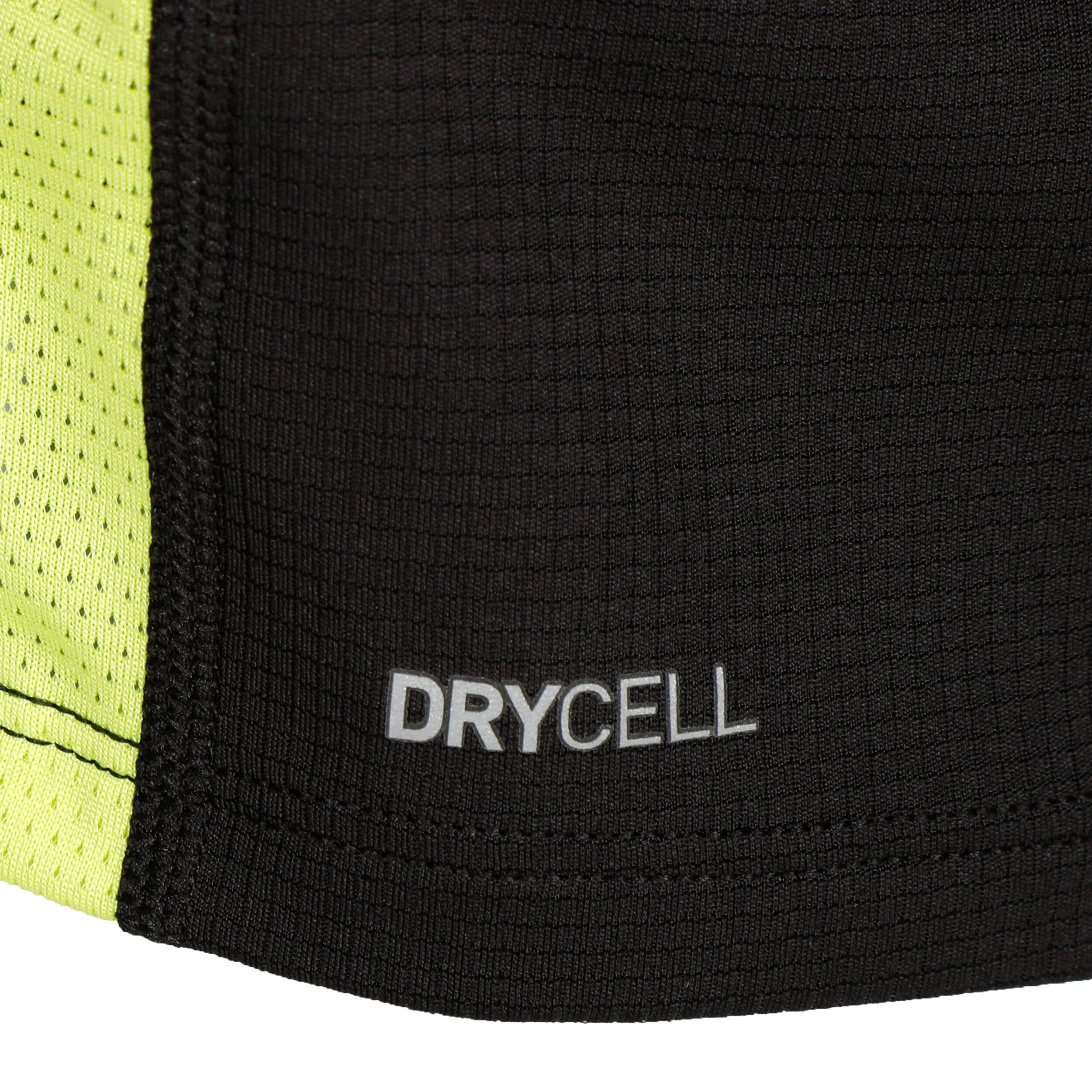 Run Favorite Velocity Laufshirt Herren - Schwarz, Limette