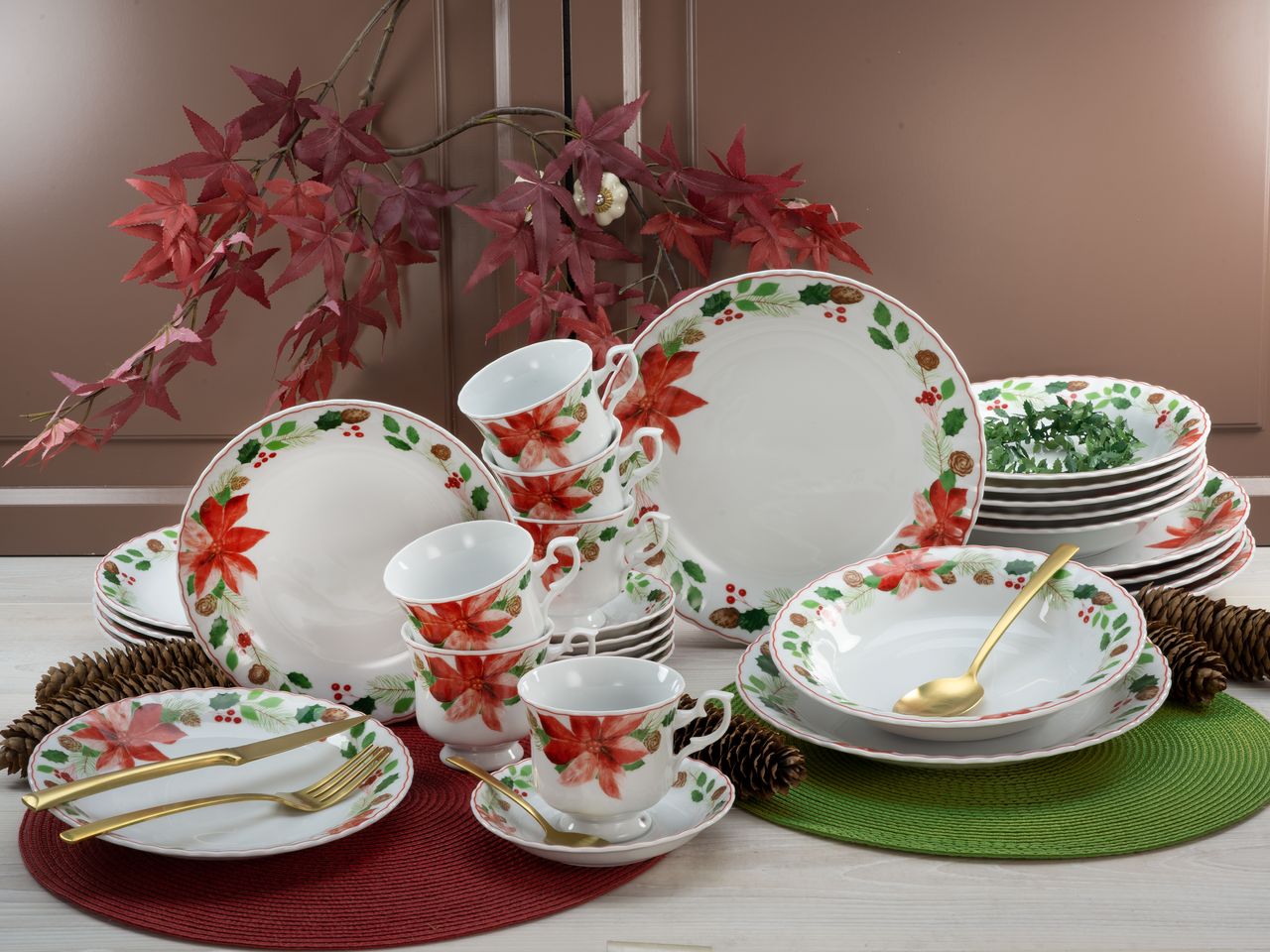 CreaTable Ivona CHRISTROSE Kombiservice 30-tlg
