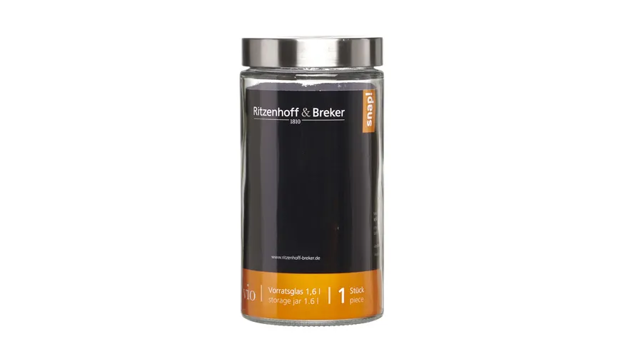 Ritzenhoff & Breker Vorratsglas VIO 1,6l