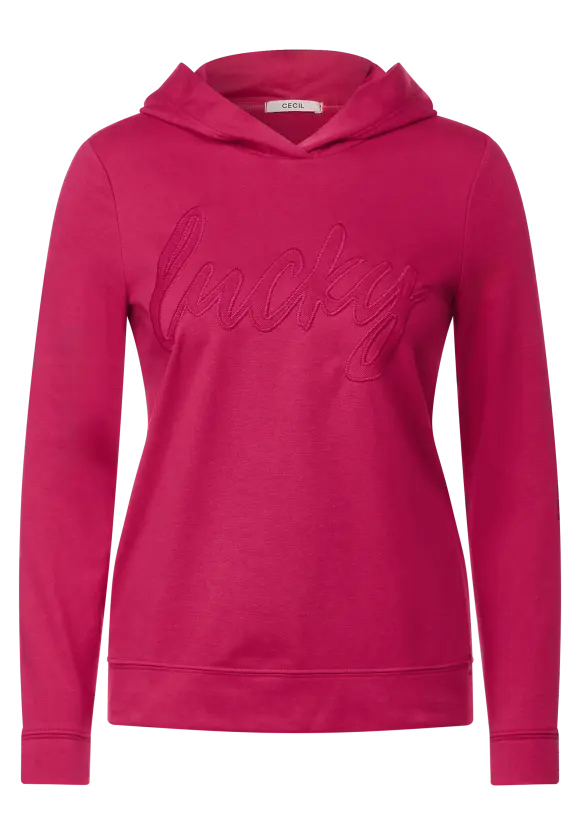 CECIL Hoodie Shirt mit Wording