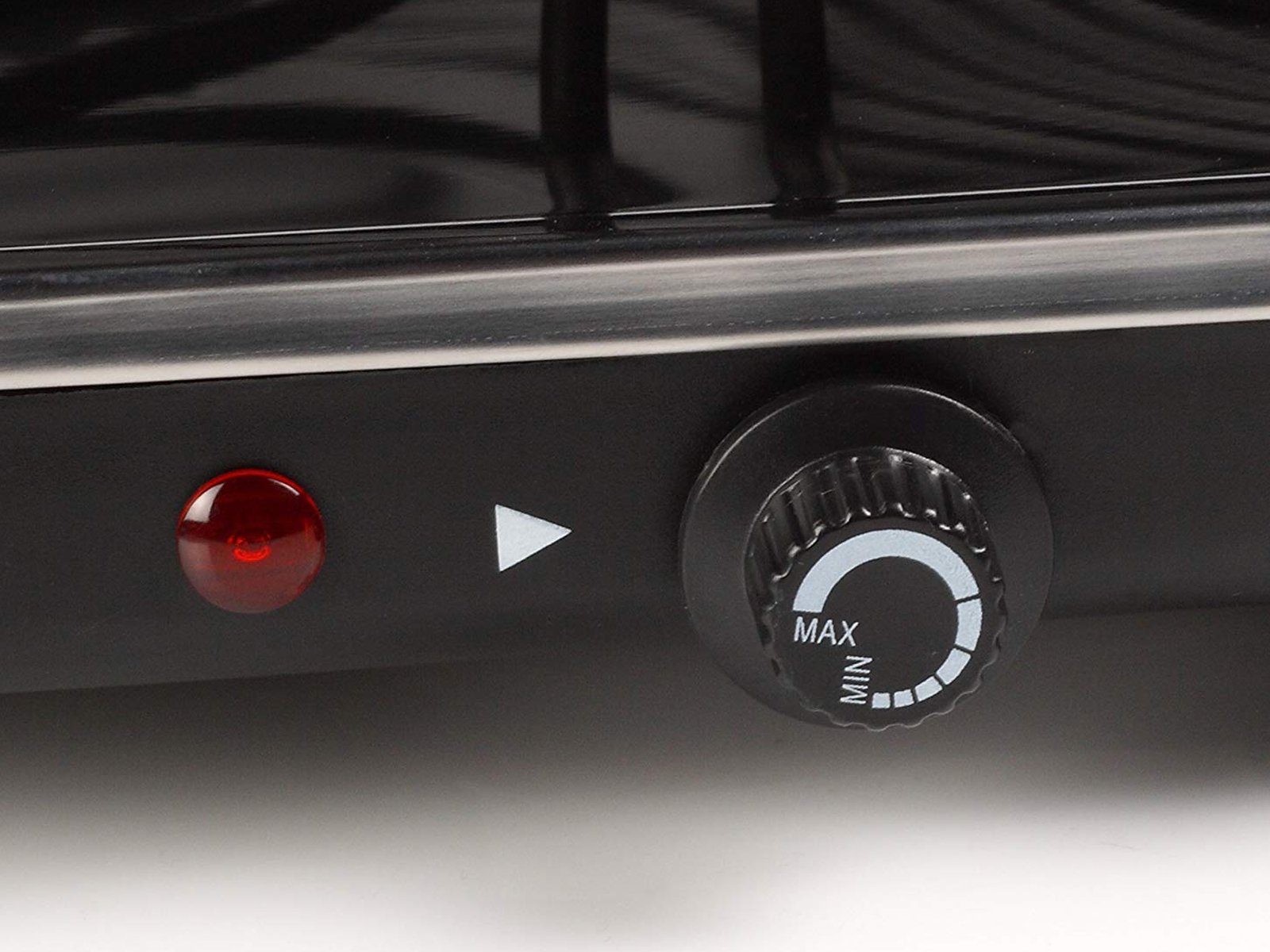 Tristar Raclette, 8 Raclettepfännchen, 1200 W, Gerät für 2-8 Personen, ovaler Elektro Tischgrill groß Crepesmaker