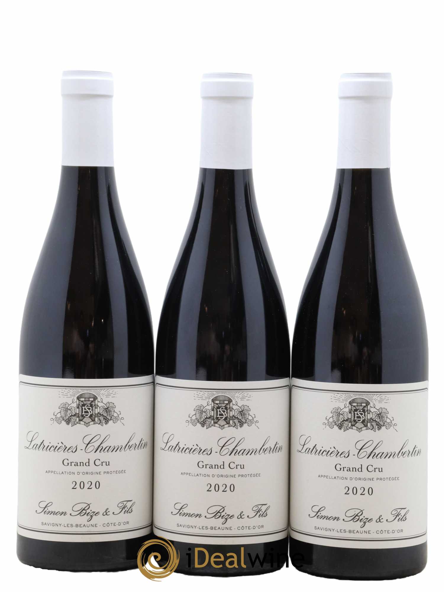Latricières-Chambertin Grand Cru Simon Bize & Fils  2020 - Lot de 3 Bouteilles