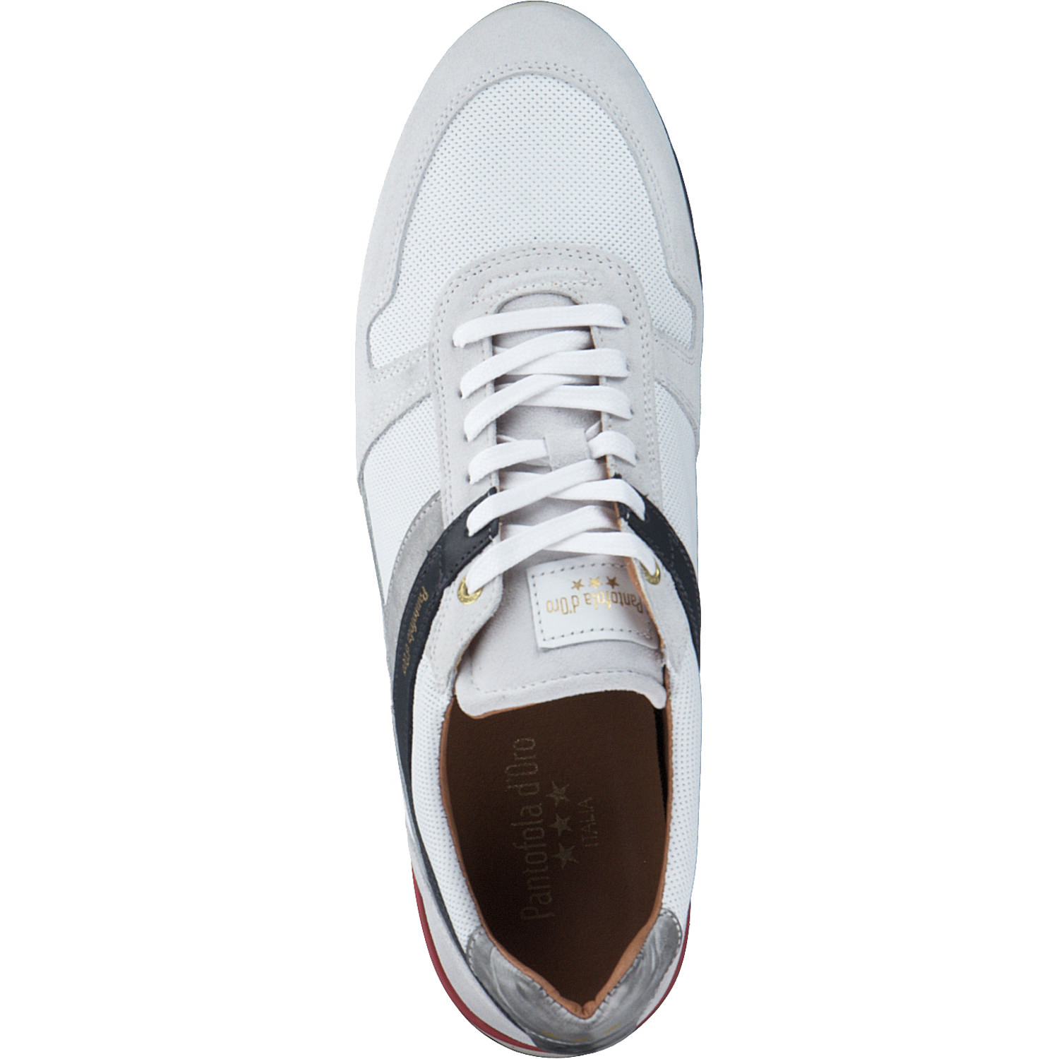 Pantofola d´Oro Taranto Uomo Low 10231017, Klassische- & Business Schuhe, Herren, BRIGHT WHITE