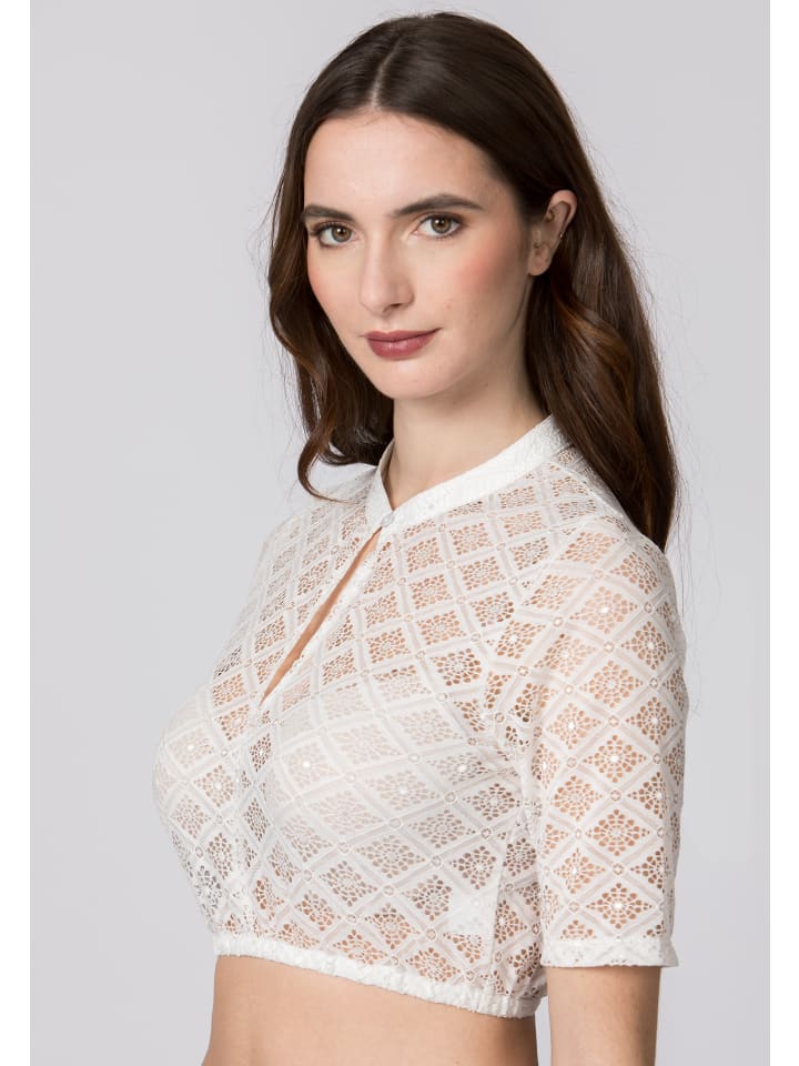 Stockerpoint Stockerpoint Dirndlbluse Laurene in creme günstig kaufen