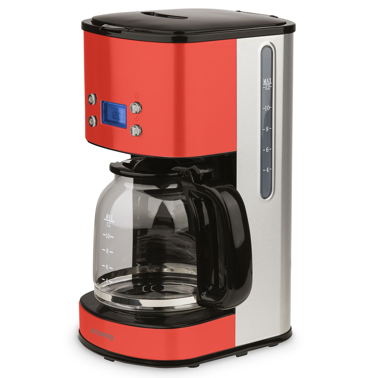 H.Koenig MG30 Filterkaffeemaschine rot