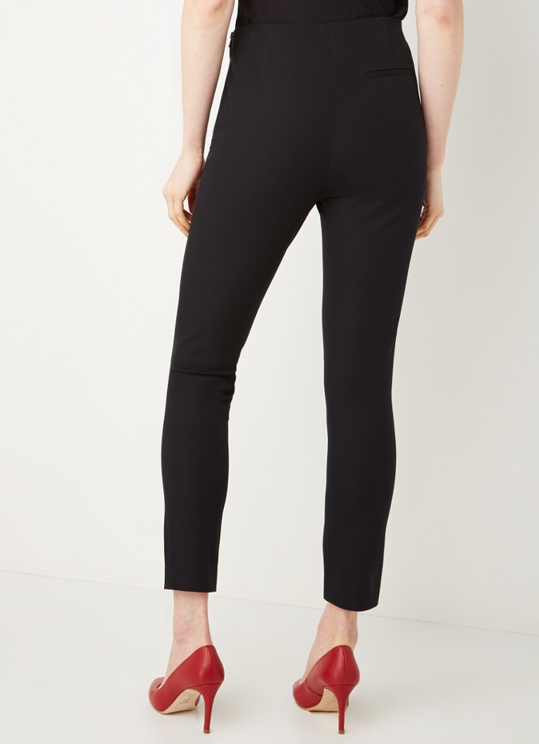 Pantaloni Whistles Stretch cu talie înaltă, slim fit