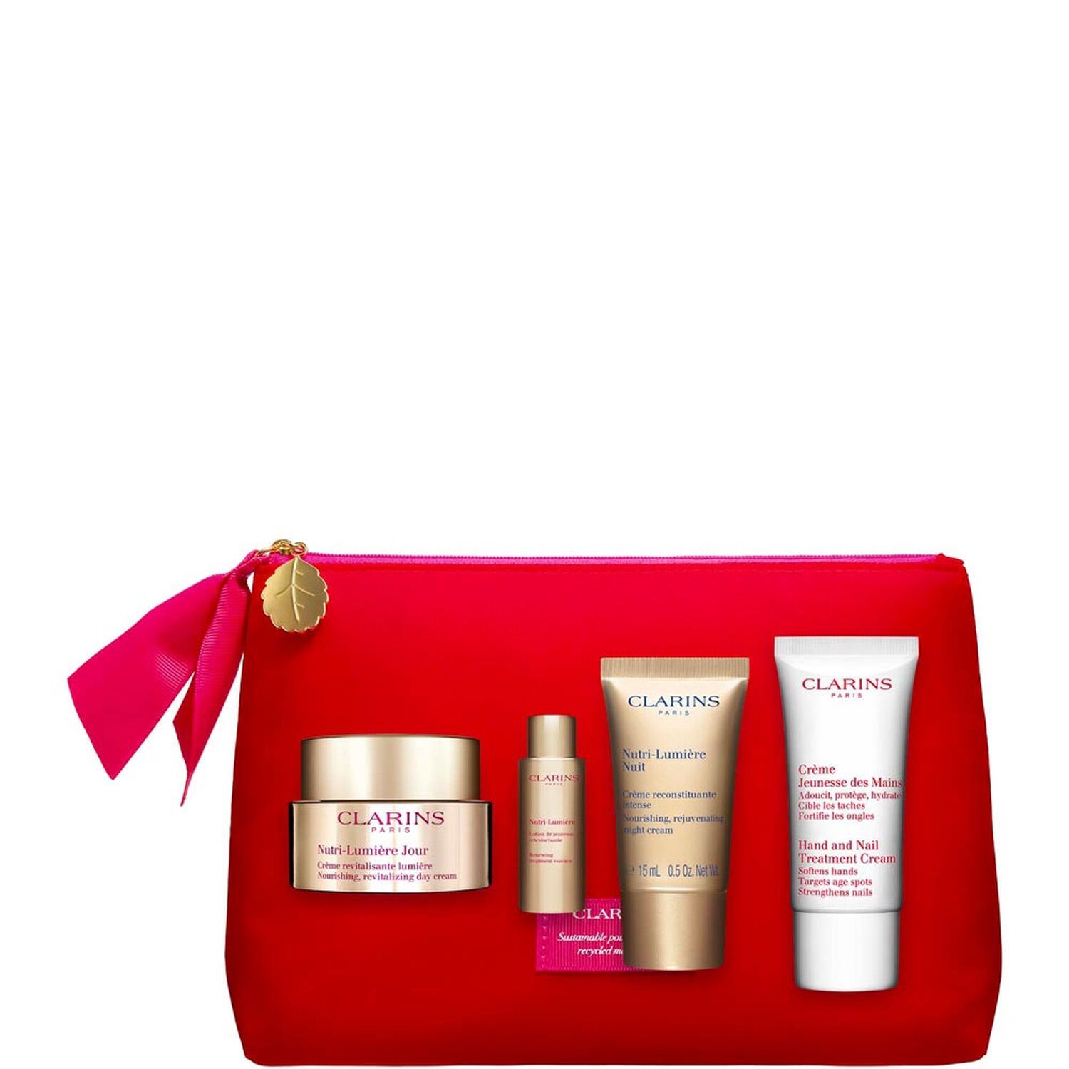 Clarins Nutri-Lumière Coffret Soins Visage Anti-Age Anti-Rides dès 60 ans