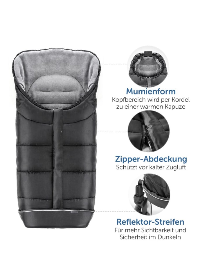 Zamboo Universal Thermo Fußsack Multifunktion Comfort für günstig kaufen onesize