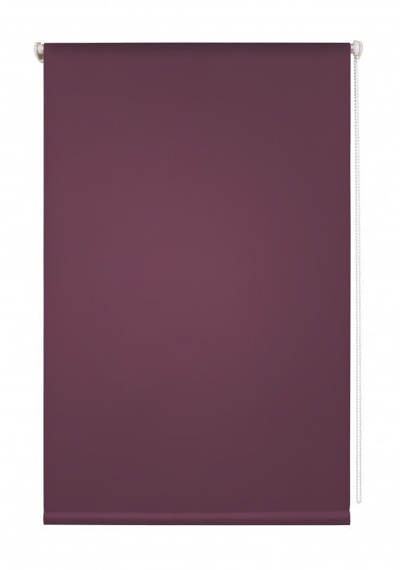 Powertec Bella Casa Klemmfix-Rollo, ca. 150 x 45 cm, brombeere