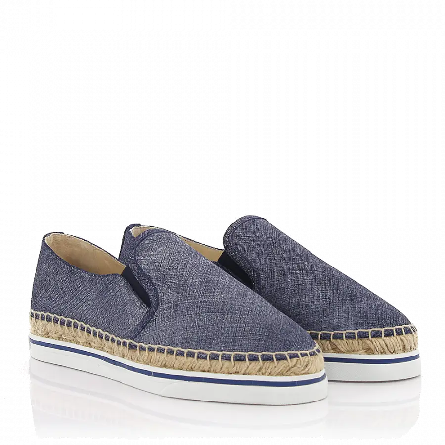 Jimmy Choo - Espadrilles DAWN Denim - blau
