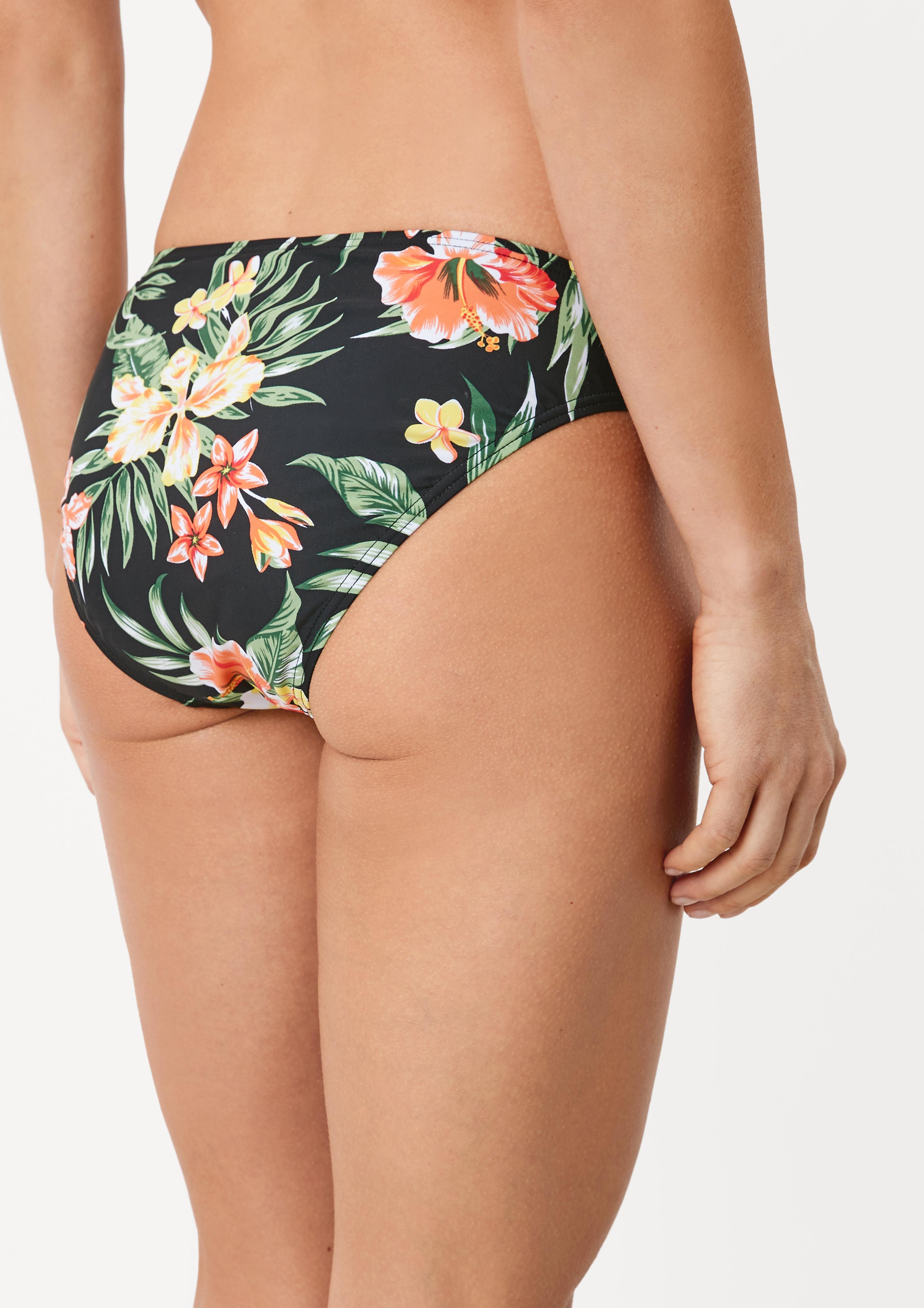 Gemustertes Bikiniset mit Pus-up-Top  6007271-99F1