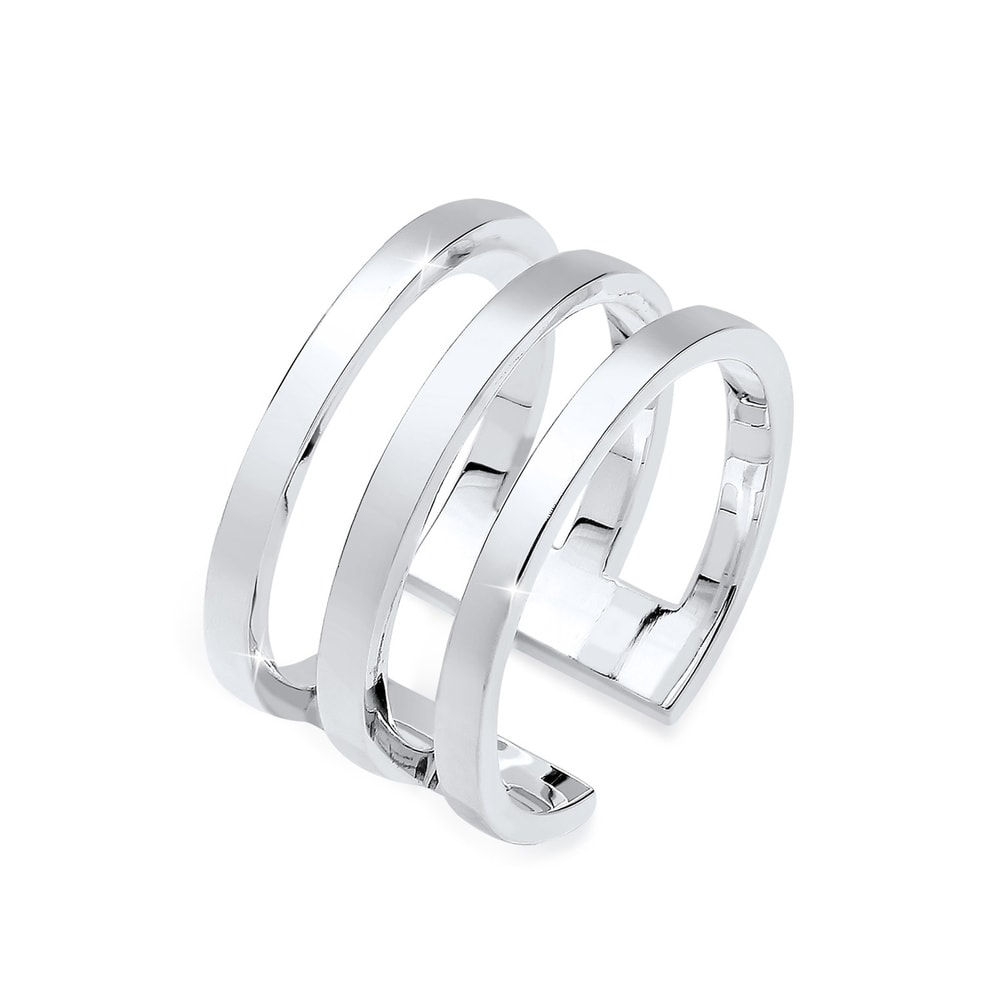 Elli Elli Bague Tendance Bague Femme - (925/1000) Argent Bague