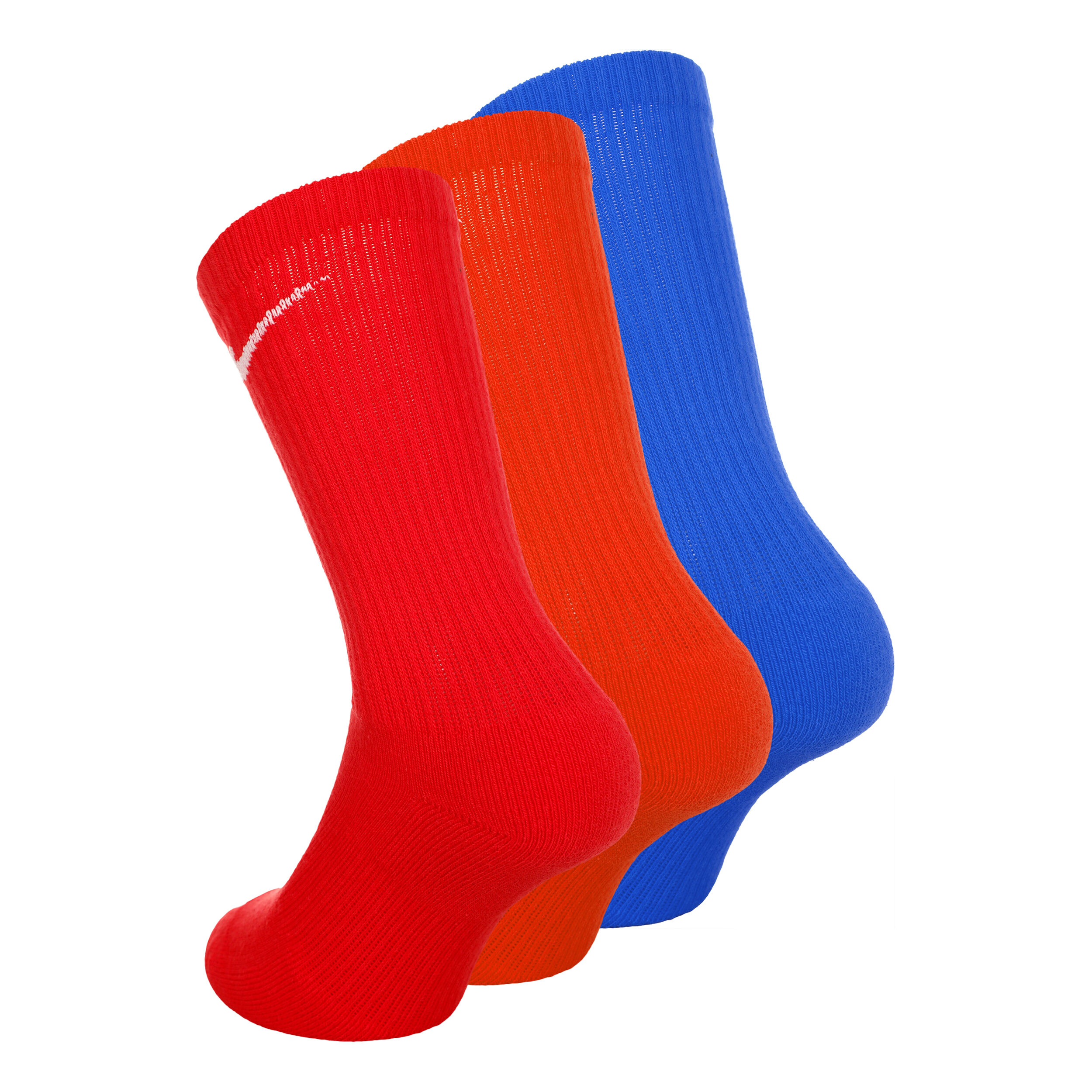 Everyday Plus Cushioned Tennissocken - Rot, Blau