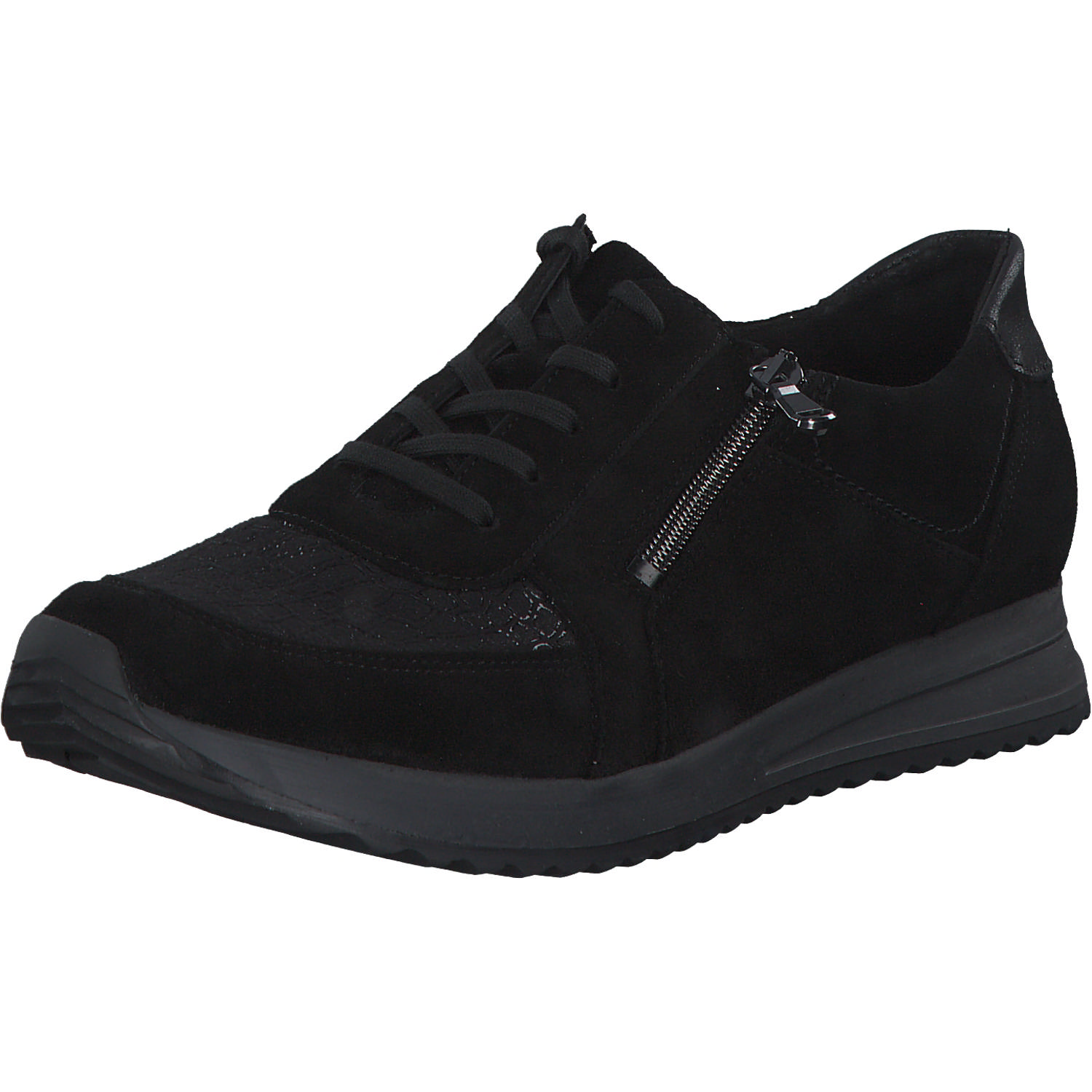 Waldläufer Vicky 752H02, Schnürschuhe, Damen, Schwarz