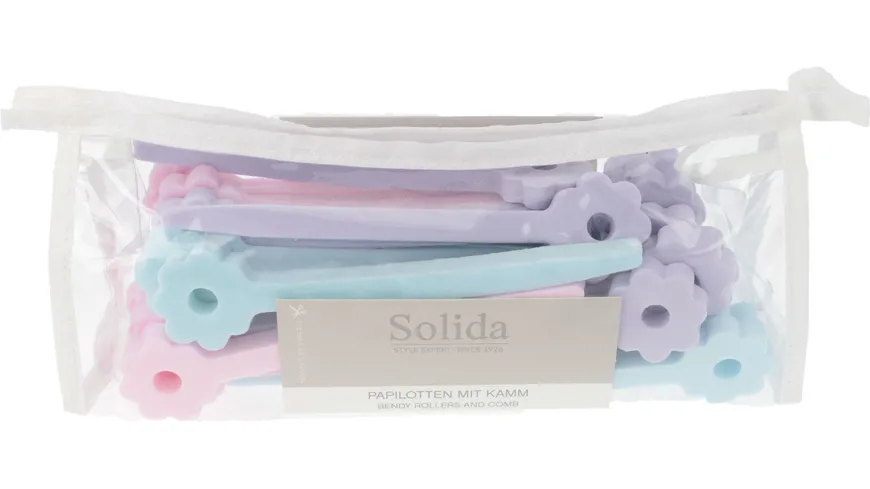 Solida Papilotten Set mit Kamm