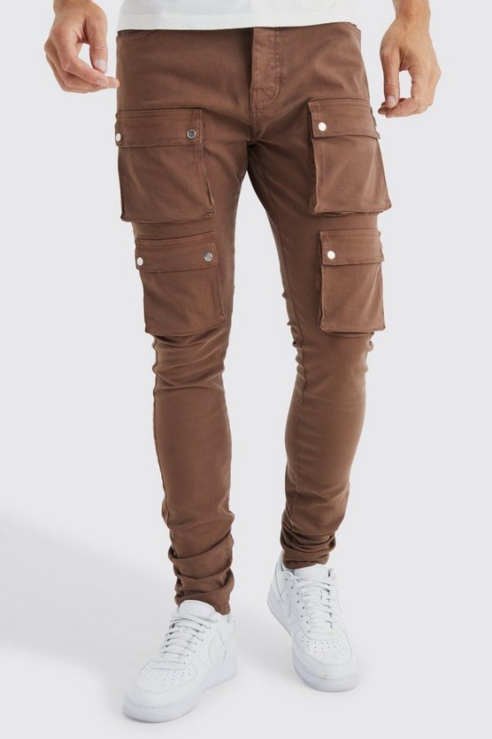 Tall Skinny Cargo-Hose mit Taschen