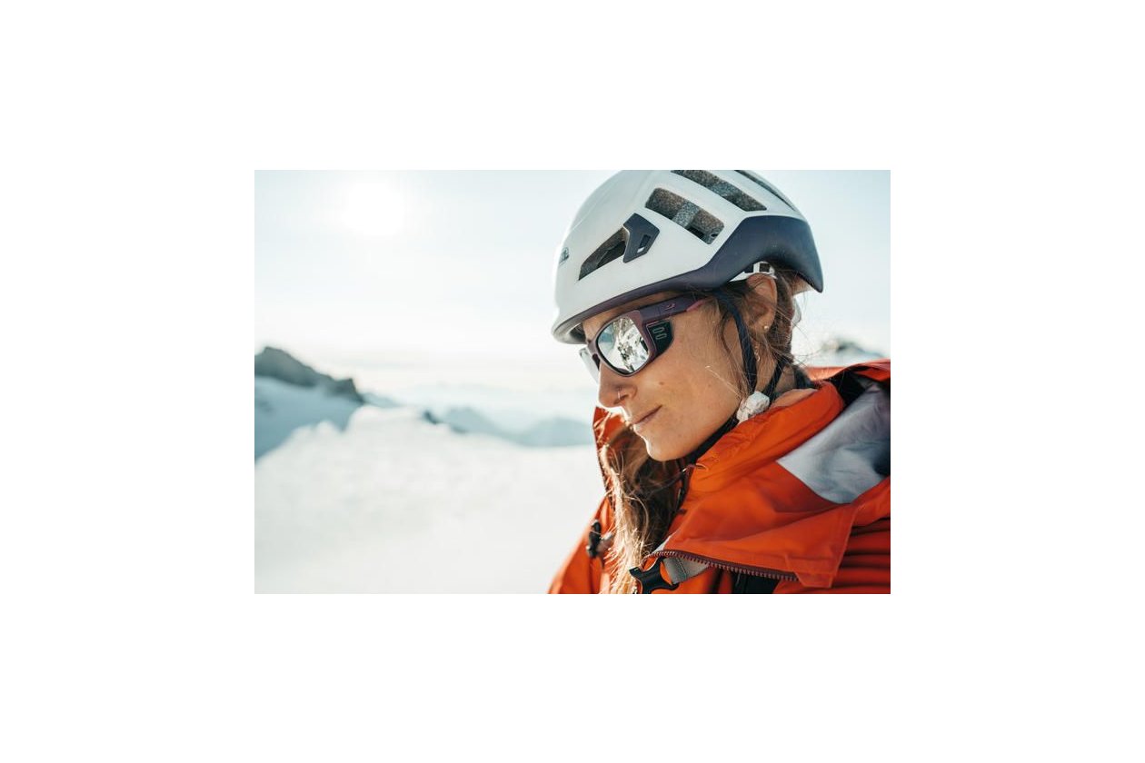 Julbo Shield M Violett/Rosa - Silber Flash