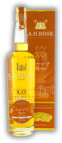 A.H. Riise X.O. Ambre d´Or Reserve A.H. Riise X.O. Ambre d´Or Reserve Mit dem klassischen, süßen Ausdruck - A.H. Riise's unverwechselbare Eigenschaft. 0,7	 Liter - Vol 42%