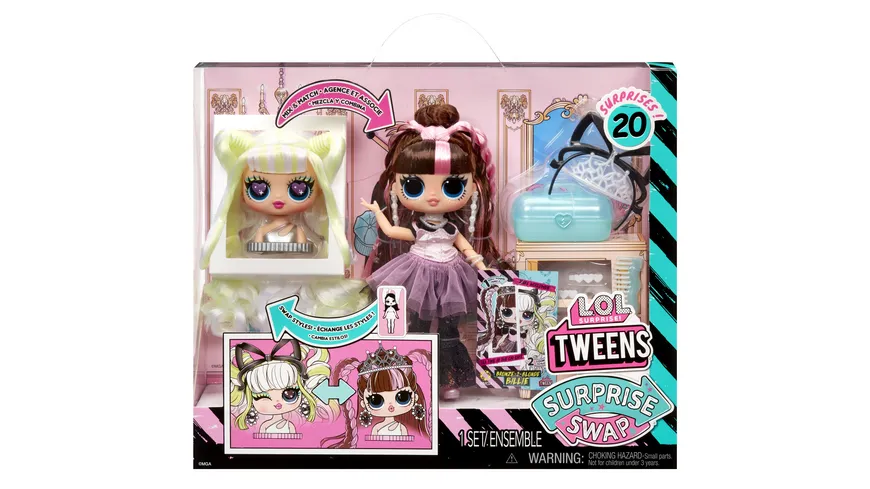 L.O.L. Surprise Tweens Surprise Swap Fashion Doll- Bronze-2-Blonde Billie