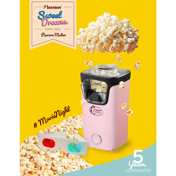 Popcornmaschine, pink