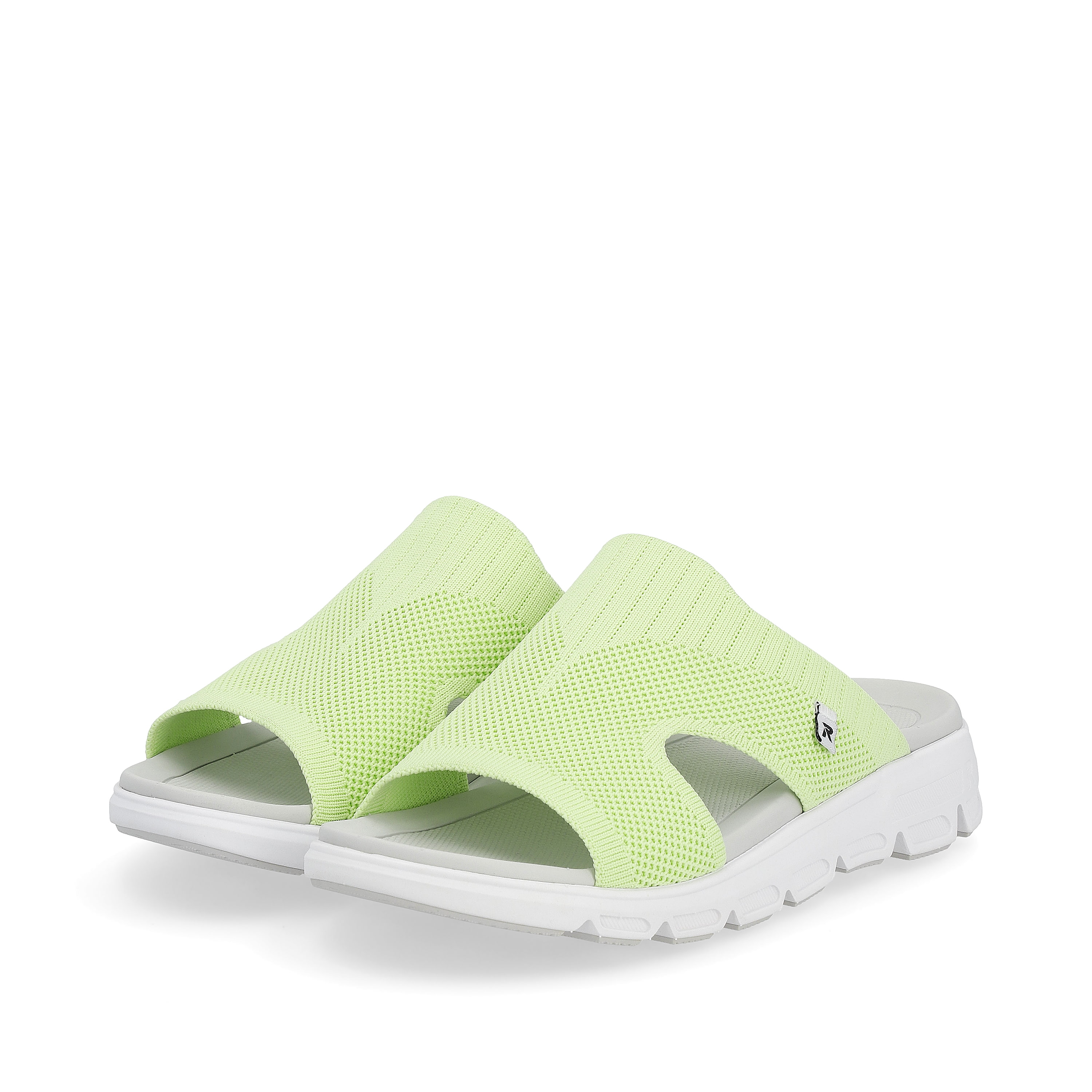 Rieker Damen Pantoletten lime
