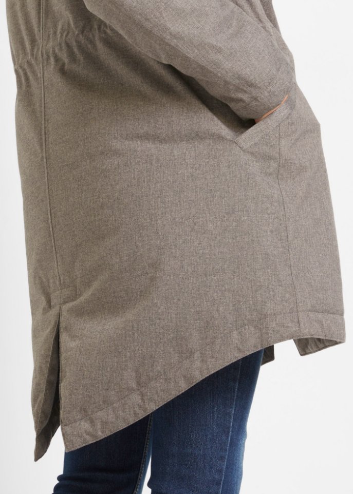 Funktions-Parka mit Teddyfleece