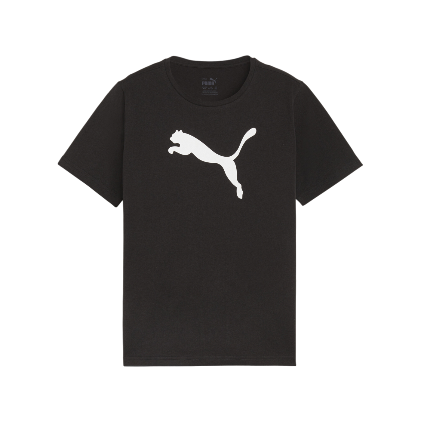 PUMA teamRISE Logo Trainingshirt Kids Schwarz F03
