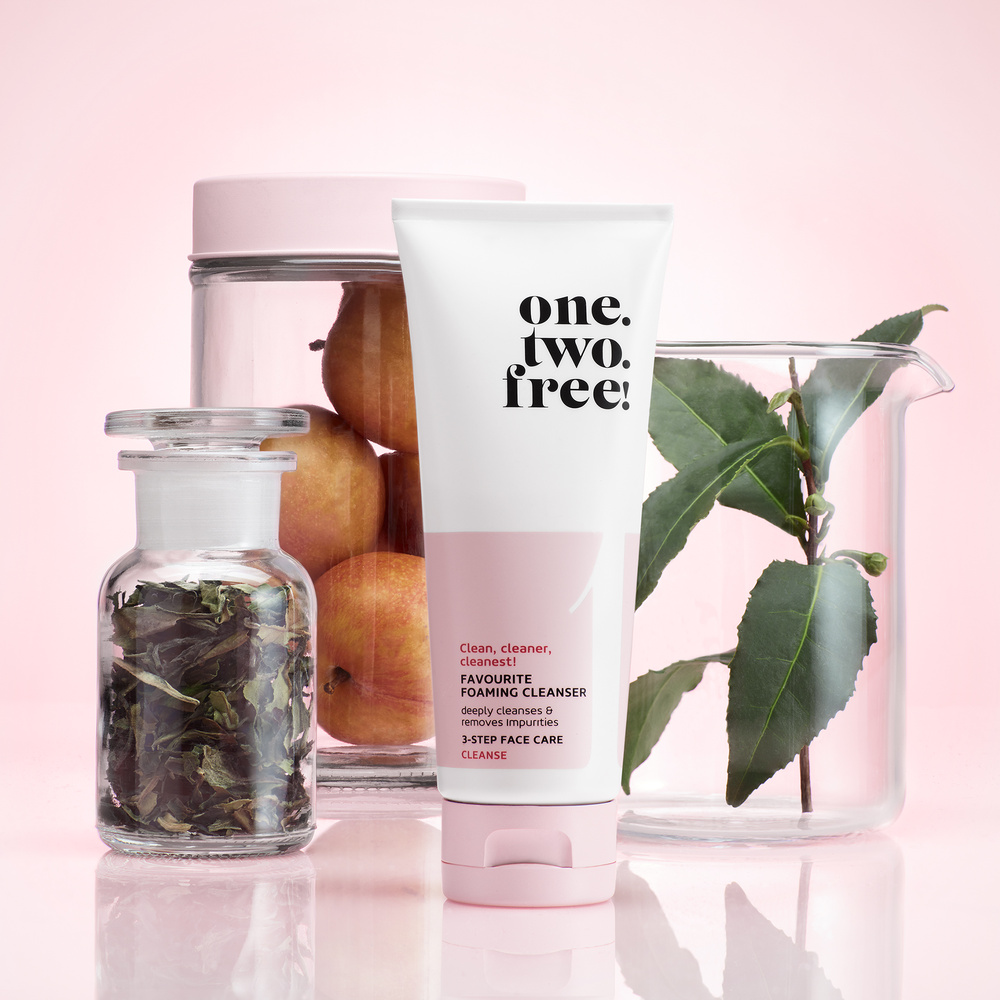 one.two.free! Favourite Foaming Cleanser Mousse démaquillante