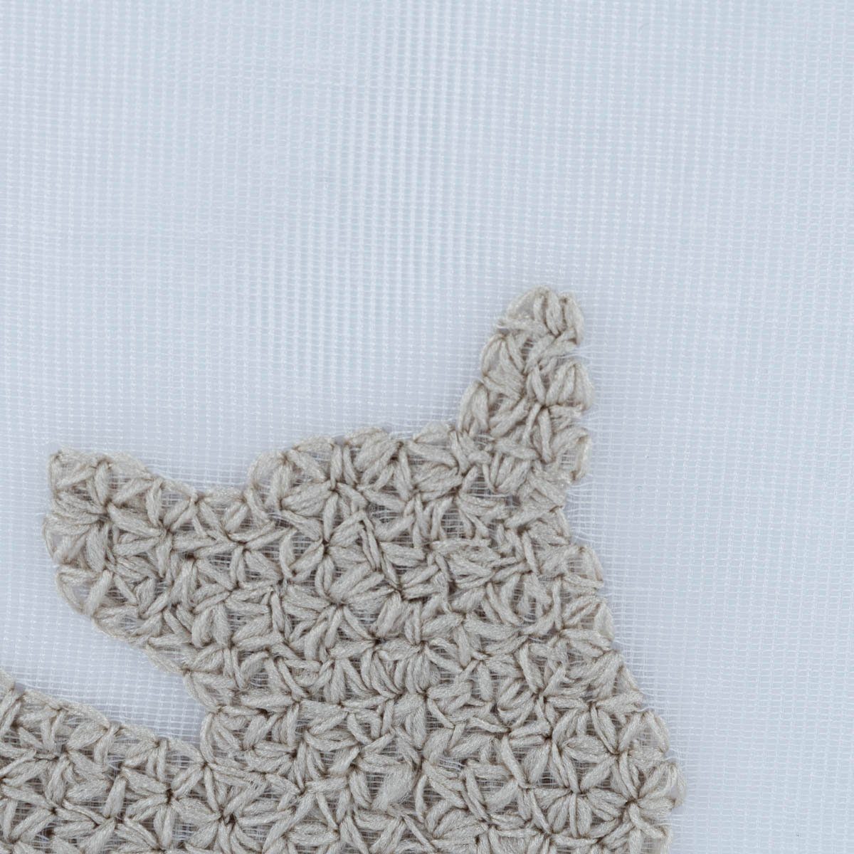 Meterware Rasch Textil Kinder Gardinenstoff Bambino Counting Sheep ecru 150cm, leicht perforiert, Kunstfaser, bestickt