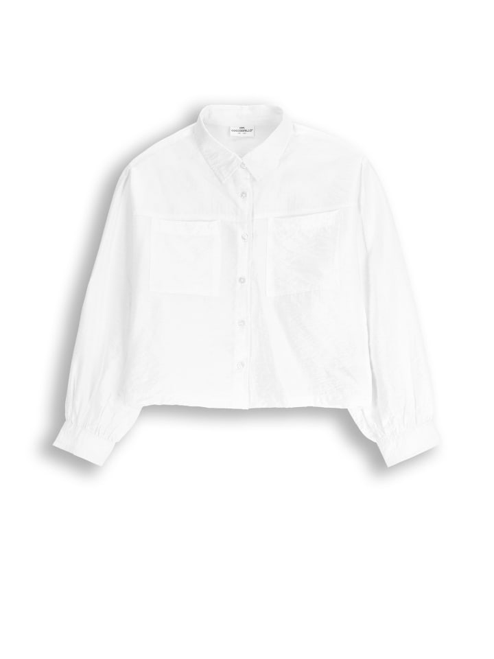 Coccodrillo Langarmhemd in weiß günstig kaufen