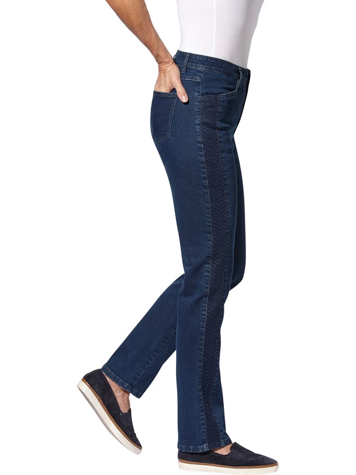 WITT WEIDEN Jeans - Slim fit - in Dunkelblau günstig kaufen