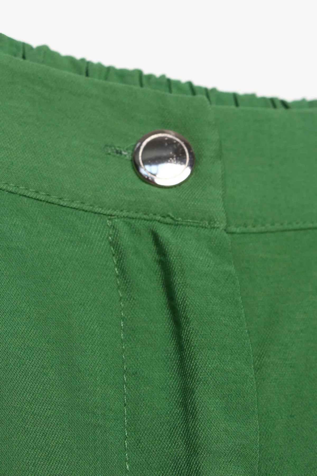 ALLDAY  Grüner Viskose-Hosenanzug mit Schlitz und detailliertem Detail