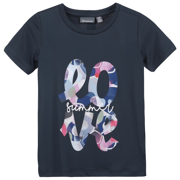 Color Kids - Kid's T-Shirt with Print S/S - Funktionsshirt