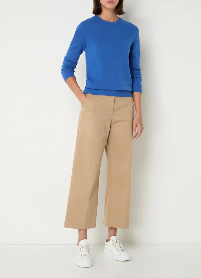 Maglione Benetton in lana merino a maglia fine