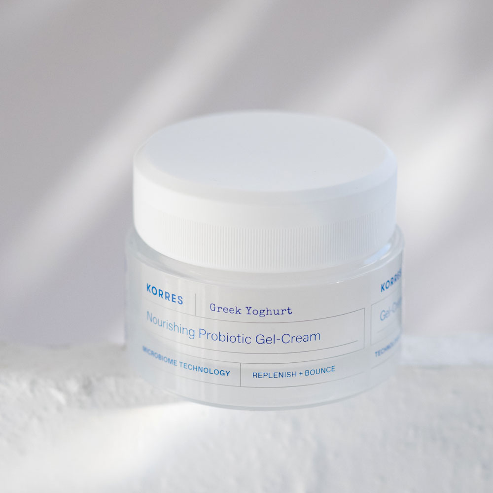korres Gel-Crème Nourrissant Probiotiques & Yaourt Grec Crème visage ultra-hydratante pour peaux mixtes