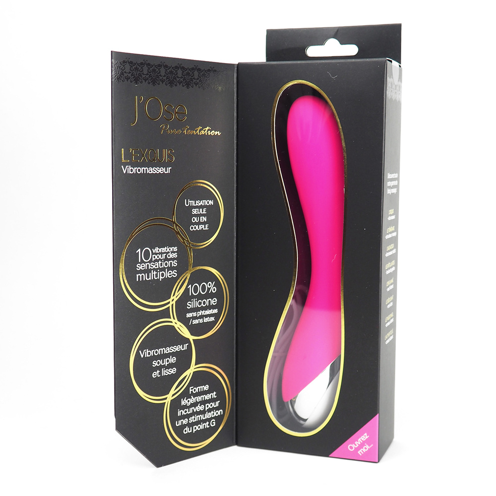 j'ose L'Exquis - Vibromasseur Chargeur USB HYGIENE SEXUELLE