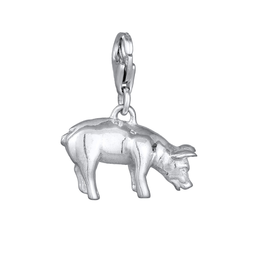 Nenalina Nenalina Amulette Anhänger Schwein 925 Sterling Silber Pendentif