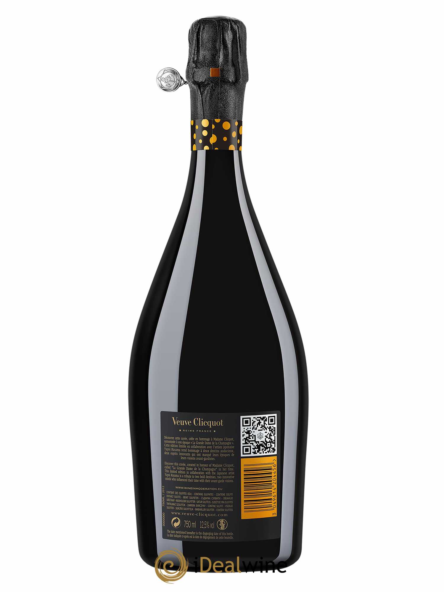 La Grande Dame - Coffret Yayoi Kusama Veuve Clicquot Ponsardin  2012 - Lot de 1 Bouteille