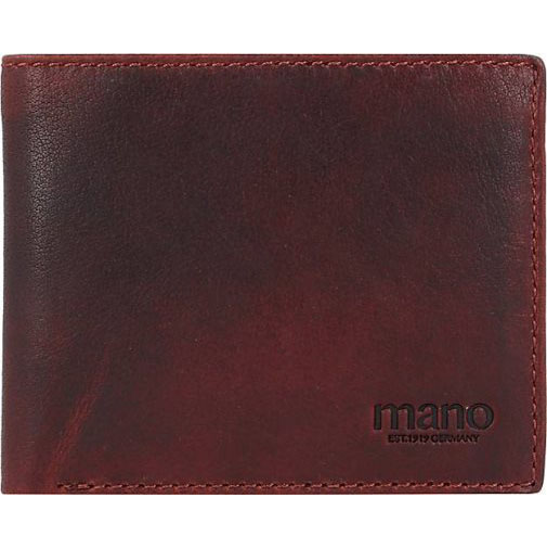 Mano Don Simon Geldbörse Leder 11,5 cm