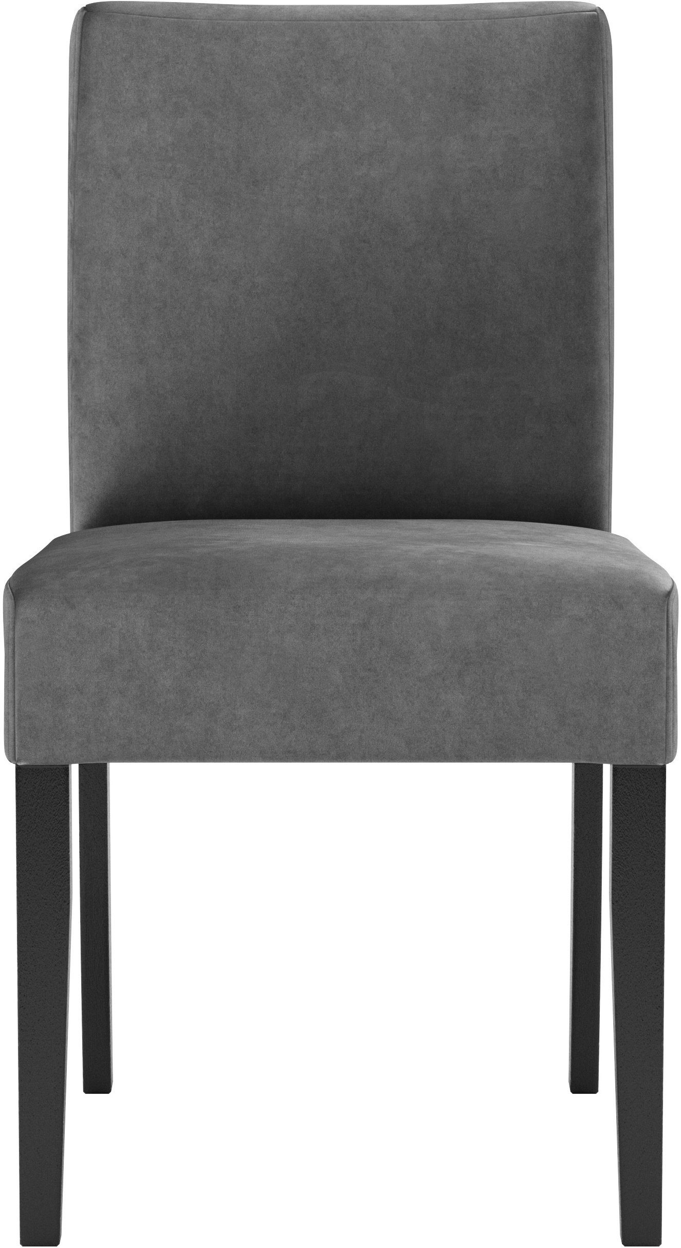 Home affaire 4-Fußstuhl Ella (Set, 2 St), im 2er Set erhältlich, Sitz und Rücken gepolstert, Sitzhöhe 51 cm