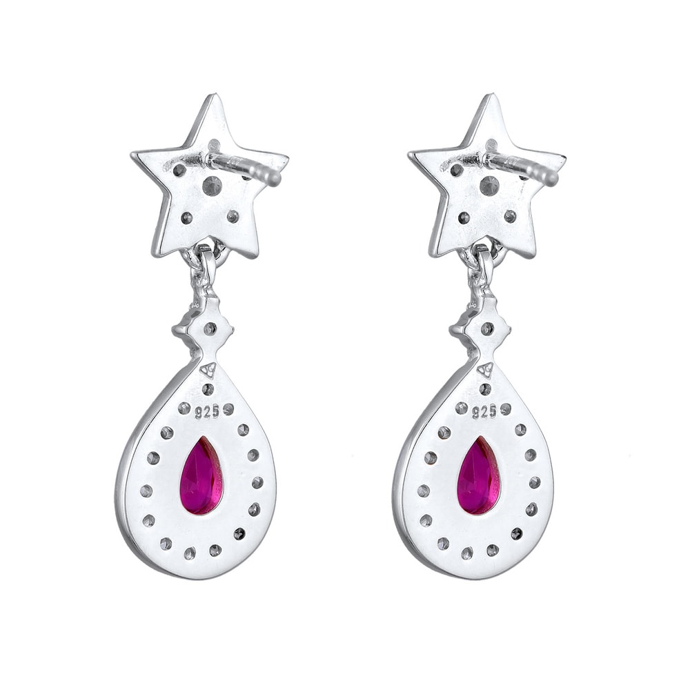 Elli PREMIUM Elli PREMIUM Boucles d'Oreilles Femmes pendentif d'oreilles goutte étoile élégant Boucles d'oreilles