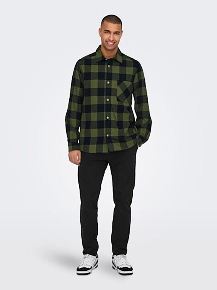 ONLY & SONS Chino in Schwarz günstig kaufen