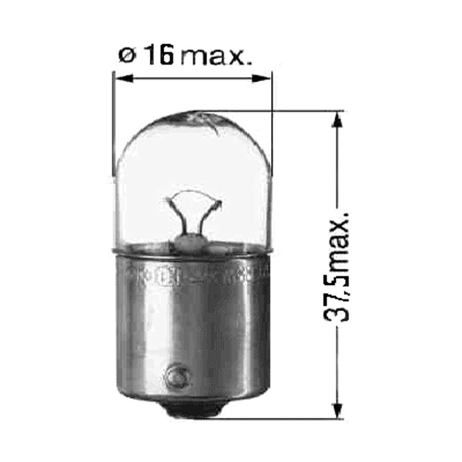 Philips R10W 12V 10W Glühlampe, 2 Stück - ATU